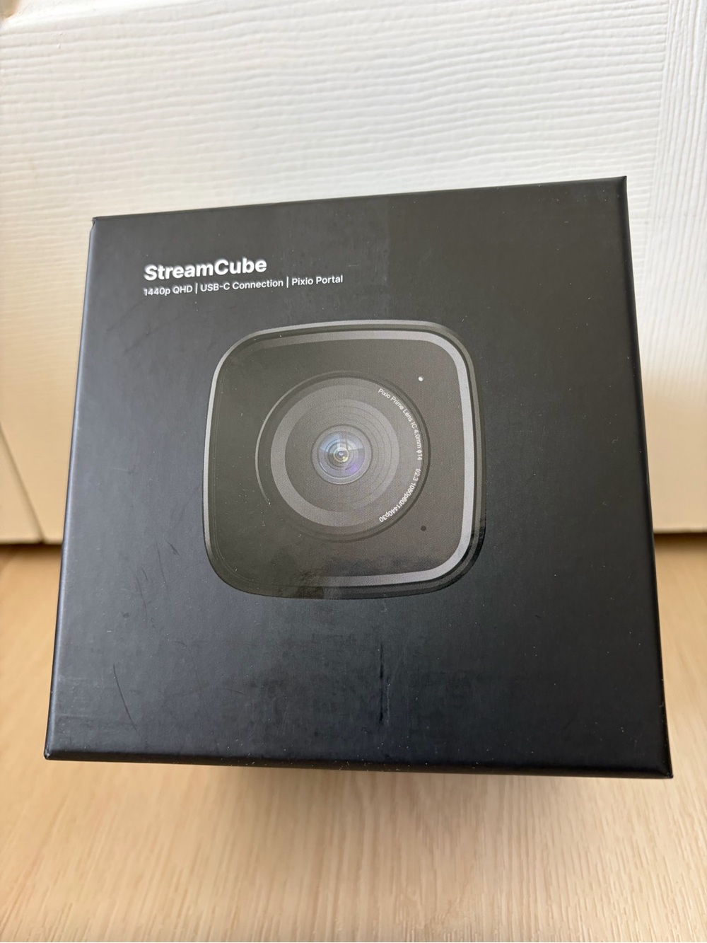 Pixi StreamCube 1440p QHD Webcam - Black